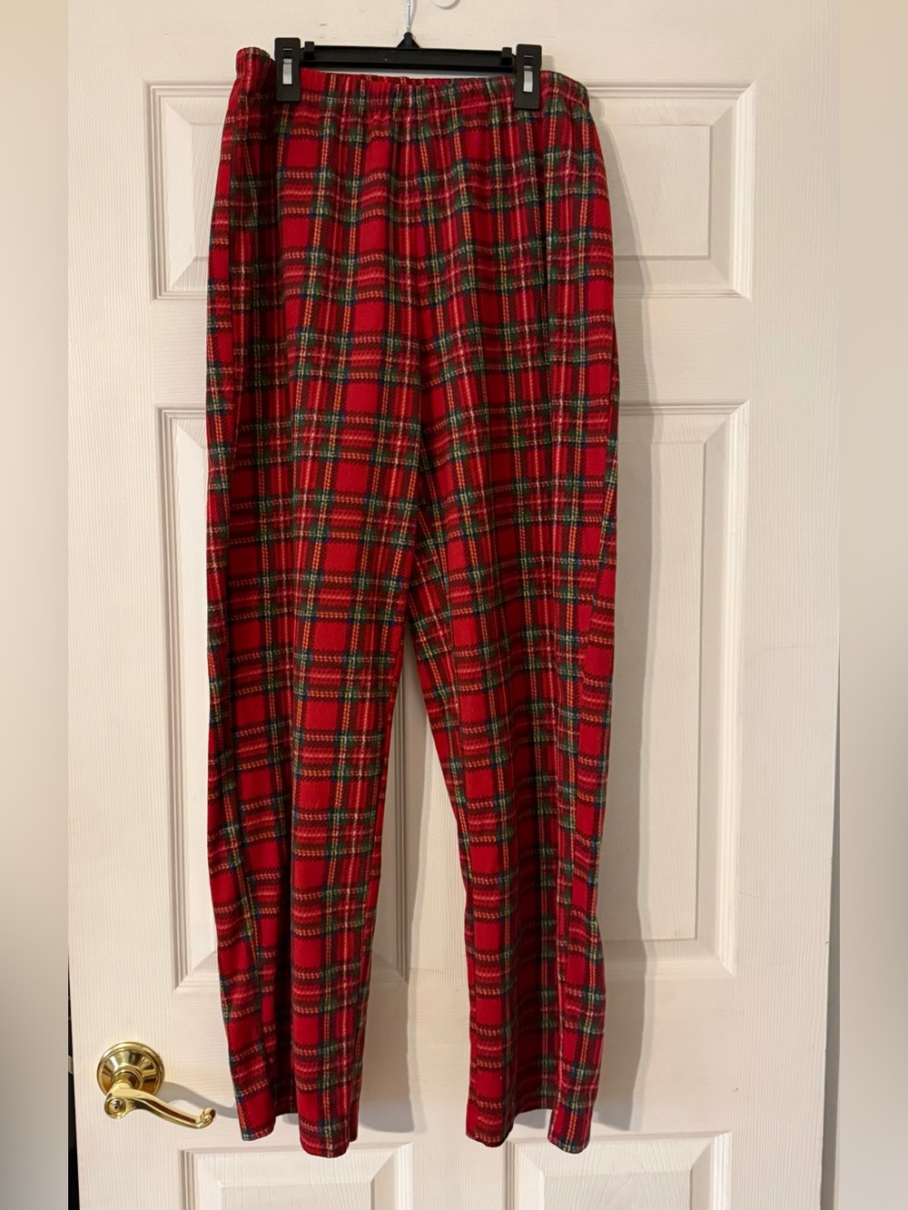 Red Plaid Lounge pajama Pants